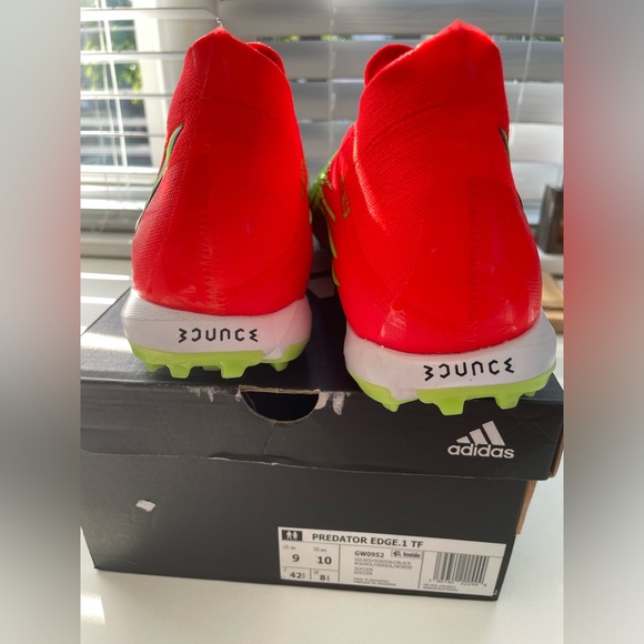 Rare soccer shoes. PREDATOR EDGE.1 TF. Size US men 9. - Picture 3 of 5